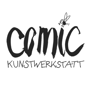 Comic-Kunstwerkstatt Logo - click for tour